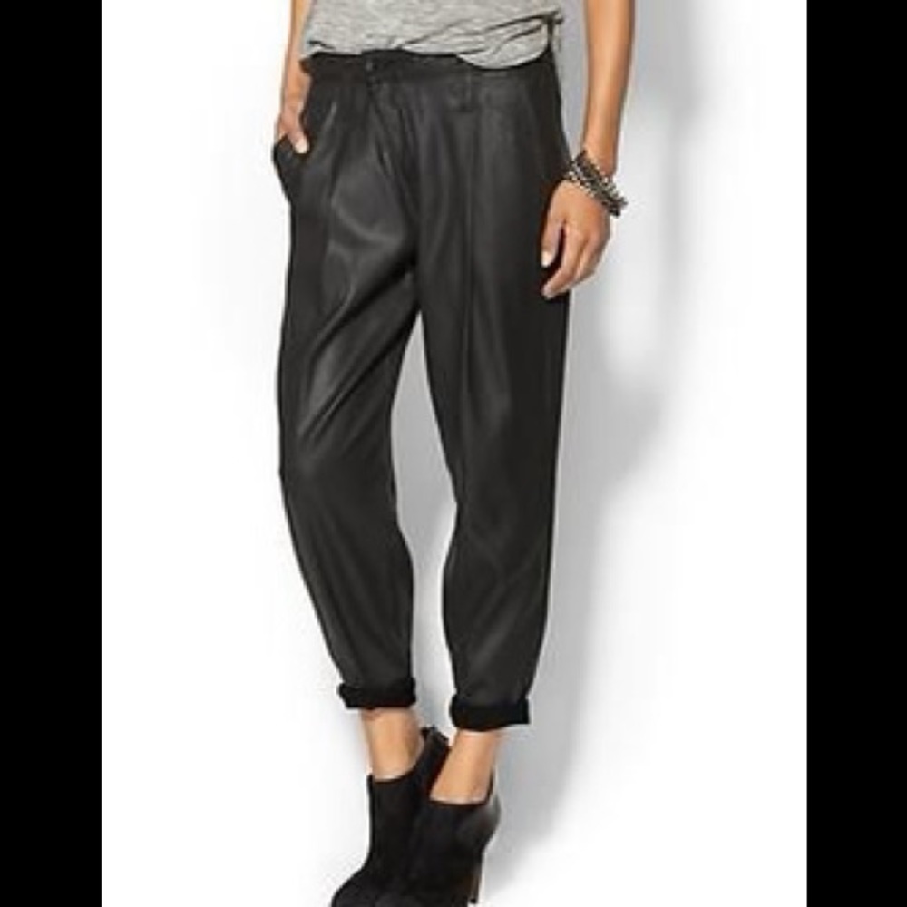 DWP by Gwen Stefani Drew faux leather pants 25